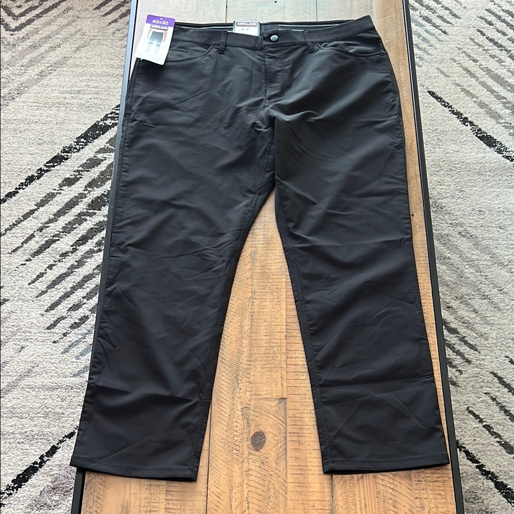 Kirkland Men’s Black Performance Dress Pants